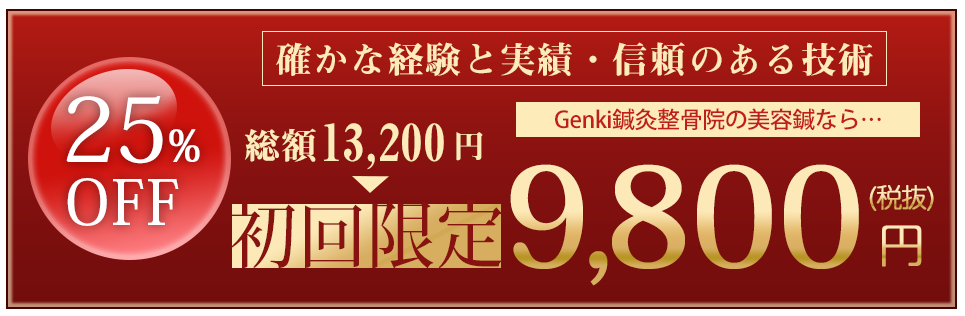 初回限定25%OFF9,800円